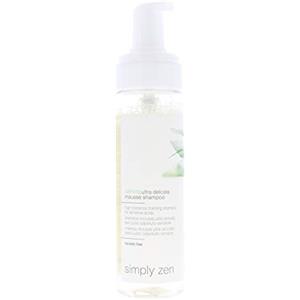 Simply Zen - Calming Mousse Shampoo 200 ml per cuoio capelluto sensibile, detersione dolce e ultra delicata