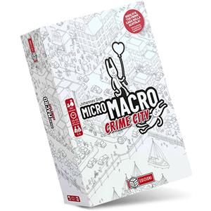 Cartemagic Micromacro Crime City gioco da tavolo versione Italiano