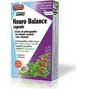 Salus Haus Neuro Balance - Integratore Alimentare con Ashwagandha e Vitamine B - 30 Capsule per Rilassamento e Benessere Mentale