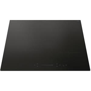 Candy Moderna Piano Cottura a Induzione 4 Fuochi in Vetroceramica, Cottura Rapida con Funzione Booster, Slider Touch Control Intuitivo, Blocco di Sicurezza, 59 x 52 x 5,8 cm, Nero - CI642SCBB