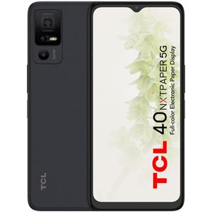TCL TCL 40 NXTPAPER 5G 16,8 cm [6.6] Dual SIM ibrida Android 13 USB tipo-C 6 GB 256 GB 5000 mAh Nero (TCL 40 NXTPAPER 5G BLACK) T771K3-2ALCA112
