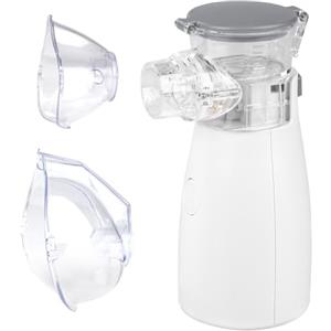 Mindmed Nebulizzatore portatile con boccaglio e maschera, per bambini e adulti, ultraleggero, ricaricabile