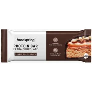 Foodspring Gmbh Foodspring Protein Bar Extra Chocolate - 45g Doppio Cioccolato