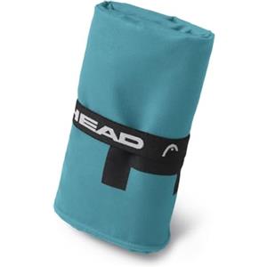osama home HEAD Active - Asciugamano Microfibra con Elastico, Asciugamano Palestra Leggero Rapida Asciugatura, Valido come Telo Multiuso, Asciugamani Bagno Assorbente e Salvaspazio da Viaggio 70x140, Octane Blue