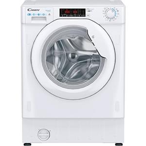 Candy Smart Inverter Lavasciuga 8+5 Kg da Incasso, Classe A, 1400 Giri, Connessione Wi-Fi + NFC, Avvio Programmabile, Silenziosa, Programma Lana, 60 x 53 x 82 cm, Bianca - CBDO485TWME/1-S