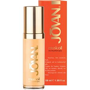 Jovan Musk Oil Eau de Parfum Spray 59 ml - Fragranza con Note di Bergamotto, Ylang Ylang e Vaniglia