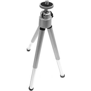 Aumotop Mini Supporto Flessibile per Treppiede per Proiettore Supporto Portatile Compatto Mini Proiettore DLP Argento, Fotocamera Regolabile la Casa e il Soggiorno