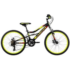 ATAL BICI BAMBINO ATALA STORM FRENI A DISCO MECCANICO SHIMANO 21V RUOTA 24'' MTB 2020