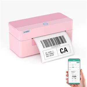 vretti tampante Etichette Adesive e Spedizione con USB/Bluetooth | Alta Qualitร 99.99% Scansione | Testina 3x Durata | 70% Risparmio Costi | Compatibile con Amazon, DHL, UPS