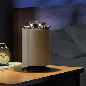 Hifireelf Purificatori d'aria per la casa con luce notturna e controllo touch, fumo, rimozione di peli e odori di animali domestici, piccolo purificatore d'aria con modalità sleep per camera da letto, rimozione