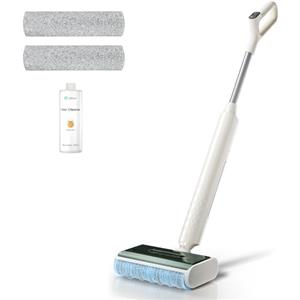 LEFANT LS100 Aspirapolvere Senza Fili e Lavapavimenti, Scopa Elettrica Senza Fili, 2,65 kg Leggero, 60 Min Autonomia, 170° di inclinazione, Semovente, Pulizia Continua, Auto Pulizia