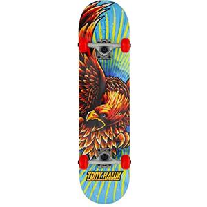 Tony Hawk Golden Hawk Longboard, Adulti Unisex, Multi (Multicolore), 7,75 in