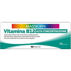 MARCO VITI FARMACEUTICI SpA DAILYVIT VITAMINA B12 ALTA CONCENTRAZIONE 14 FLACONCINI
