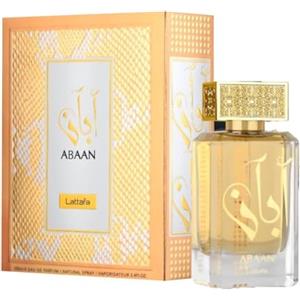 Lattafa Abaan Eau de Parfum Unisex 100 ml - Fragranza Agrumata-Floreale con Note di Bergamotto e Gelsomino