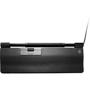 Contour RollerMouse Pro | Mouse Cablato | Poggiapolsi Regolare | Mouse Ergonomico Per Computer | Sollievo Dal Dolore | 6 Pulsanti Programmabili | 2800 DPI | Per Windows e MacOS | Pelle Sintetica