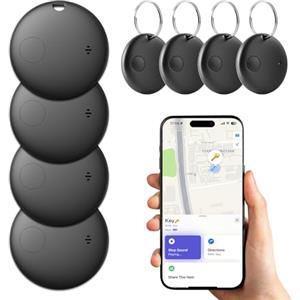 Carehabi Localizzatore Bluetooth Smart Tag（Solo iOS） Localizzatore Tracker Bluetooth compatibile con Apple Find My per Chiavi, Bagagli, Portafogli, Veicoli