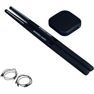 Qcbuegof Portatile Elettrico Air Drum Set Tamburo Aria Virtuale Con Bacchette Strumenti Musicali Per Principianti Bambini E Adulti Virtuale Per Adulti Bambini