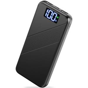 WKNENE Power Bank, 10000mAh Ultra Sottile & Leggero PD 22.5W Ricarica Rapida Powerbank, USB C Caricatore Portatile Con LED Display Batteria Esterna per iPhone 16 15 14 13 12 Pro Max Samsung Xiaomi etc