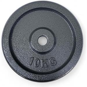 FLOBALIT Disco in Ghisa 10kg Foro 28mm Ø Palestra Manubri Bilanciere Sport Pesi