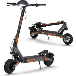 Kukirin G2 Monopattino Elettrico Adulto,Scooter Elettrico,Patinete Electrico,Autonomia di 55KM,Velocità Massima 25km/h,10 Pneumatici,Doppia Frenata,3 Modalità di Velocità,Capacità di Carico120KG