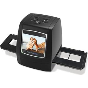 DigitPro Scanner di film per 35 mm negativi e diapositive, Scanner ad alta risoluzione con 2,4 LCD, Convertitore Nessun PC e software richiesti