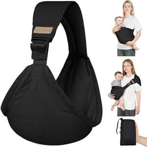 AUYAO Marsupio Neonato, Multifunzionale Fascia Porta Bebe, Marsupio Laterale per Neonati Fino a 15KG, Portabebè Bambino Ergonomico, Traspirante e Regolabile
