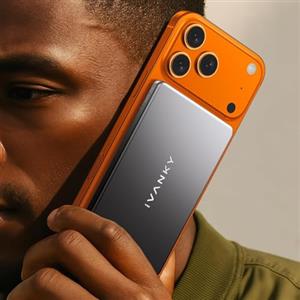 iVANKY 0.76 cm Powerbank Magsafe per iPhone 17, Slim 5000mAh Magnetico Portatile Power Bank, 20W Fast Charging Battery Pack Wireless Caricatore per 16/15/14/13/12 Pro Max, Airpods Pro 3, USBC Cable*1