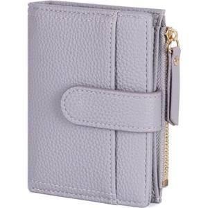 RRANCharltu Portafoglio Donna Pelle Portafoglio Donna Piccolo Portamonete Ragazza con Slot Per Schede, Viola chiaro