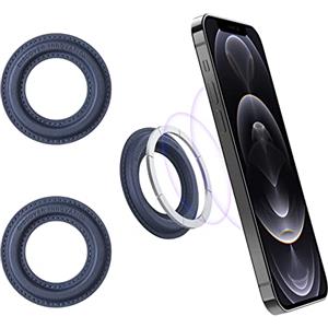 Nillkin 2 pezzi Magsafe Porta Cellulare a Parete per Auto/Cucina/Stanza/Bagno/Palestra Compatibile iPhone 15 Series/iPhone 14 Series/iPhone 13 Series (Blu)