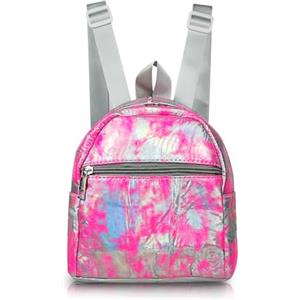 Energather Zaino Donna, Zaino Pelle Donna in PVC per Donne e Ragazze, Zainetto Colorati con Cerniera per Viaggi, Shopping, Feste