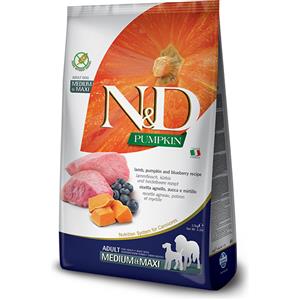 N&d gf pumpkin lamb&blueberry adult medium&maxi 12 kg - - 971268038