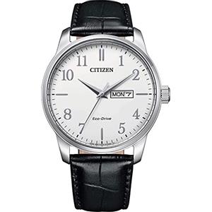 Citizen Orologio Analogo al Quarzo Uomini con Cinturino in Pelle BM8550-14AE