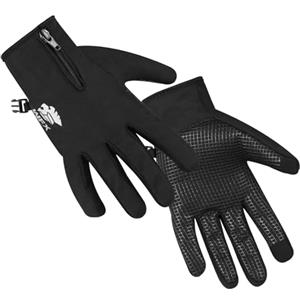 WFX Guanti da Corsa per Uomo e Donna, Leggeri, Touchscreen. Guanti Invernali Caldi e Antiscivolo per Ciclismo, Ciclismo, Guida e attività all'aperto (Nero, XL)