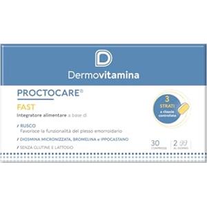 Dermovitamina - Proctocare Fast Integratore - Confezione da 30 Compresse