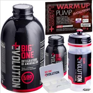 Evolution Big One - 600 Compresse di Aminoacidi Essenziali con Ornitina e Acido Aspartico per Performance Ottimali