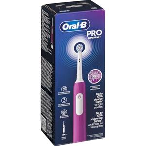Oral-B Spazzolino Elettrico Ricaricabile Pro Junior Viola, Da 6 Anni In Su. 1 Spazzolino