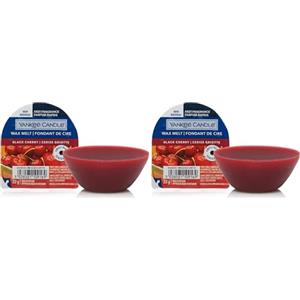 Yankee Candle cialde Wax Melt | Black Cherry | Durata della fragranza: fino a 8 ore | 1 pezzo (Confezione da 2)