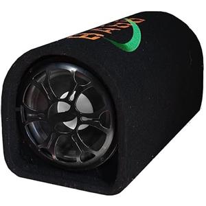 SHARD-LAB SUBWOOFER AMPLIFICATO AUTO 400w 26cm (10) COFANO SUB CAR BLUETOOTH BAZOOKA BAZUKA ATTIVO CASA (ibrido)