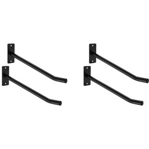 Qezodsx 4 supporti per palline mediche, per palestra, garage, yoga, palla da yoga, palla da yoga, palla di stabilità, pallacanestro