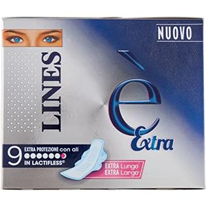 Lines È Extra con Ali Assorbenti in Lactifless, Pacco da 27 pezzi