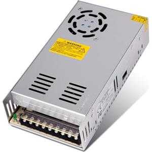 MasXirch Adattatore di alimentazione universale SMPS AC 110/220 V a DC 5 Volt Convertitore PSU per strisce LED 3D per auto stereo CCTV fotocamera (5 V 300 W)