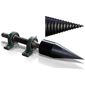 ALL-Tech LT100 VITE CONICA SPACCALEGNA (PTU) ROTATIVA PER TRATTORE DIAMETRO Ø100 mm CON ALBERO