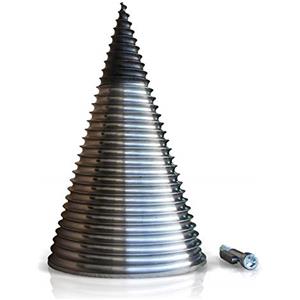 ALL-Tech ALLTECH Vite CONICA SPACCALEGNA (PTU) ROTATIVA 230/2 Cono Ø230 mm con Punta di Ricambio.