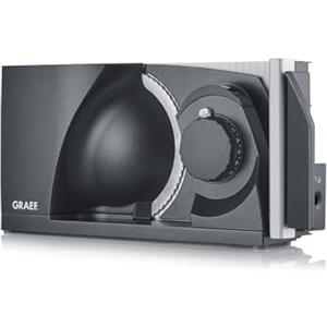 GRAEF. GRAEF Mytiny - Affettatrice elettrica universale per la cucina MT1006 | affettatrice per salsicce, verdure, pane | affettatrice pieghevole | grigio ghiaccio