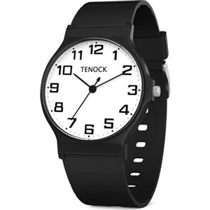 TENOCK Orologio analogico per bambini, impermeabile fino a 30 m, orologio sportivo con quadrante sottile, cinturino morbido, facile da leggere, per ragazzi e ragazze dai 5 ai 22 anni, regalo di compleanno