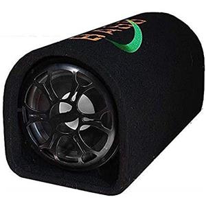 SHARD-LAB SUBWOOFER AMPLIFICATO AUTO 250w WOOFER 21cm (8) 210MM COFANO SUB CAR BLUETOOTH BAZOOKA BAZUKA ATTIVO CASA (ibrido)