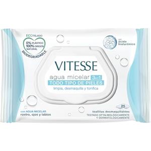 Vitesse Salviette struccanti Vitesse - Acqua Micellare (25 pezzi)