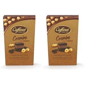 Caffarel Cioccolatini Cremino 3 Strati: cioccolato gianduia e due di cioccolato gianduia fondente, 150 grammi (Confezione da 2)