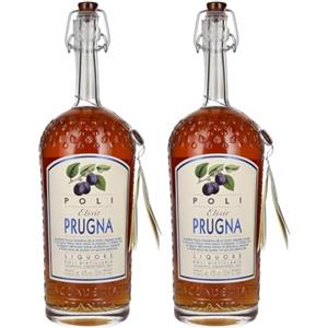 Jacopo Poli Poli, Elisir Liquore di Prugna - 700 ml (Confezione da 2)