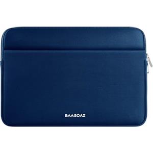 BAAGOAZ 15,6-16 Pollici Custodia Borsa Protettiva per Laptop Compatibile con Parziali 16 Portatile Computer Portatile Porta PC, e la Maggior Parte dei 15,6 Pollici Laptop Notebook Chromebook, Blu Navy